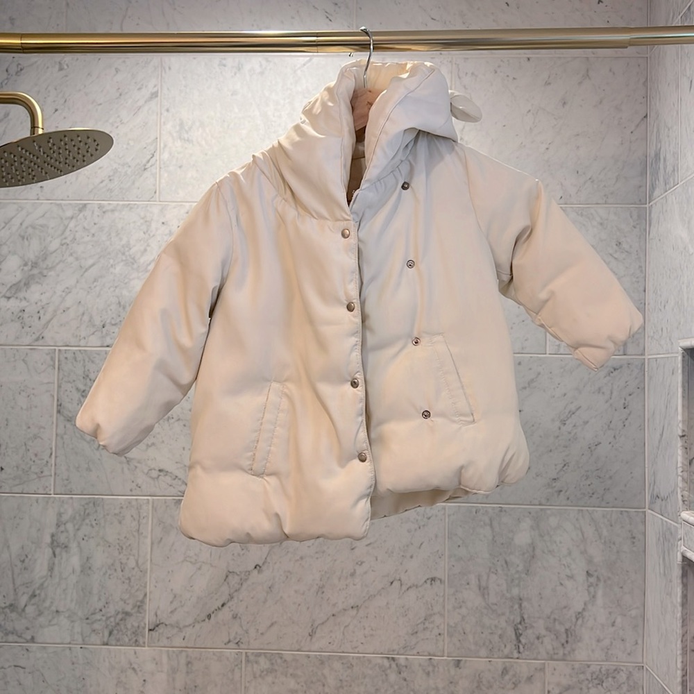 Zara poof down jacket